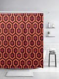 Sonernt Curtain Overlook Hotel Carpet The Shining Shower Curtain Bathroom Decor,Polyester Durable Waterproof Curtain