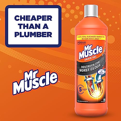 Mr Muscle Drain Unblocker, Drain Cleaner Power
