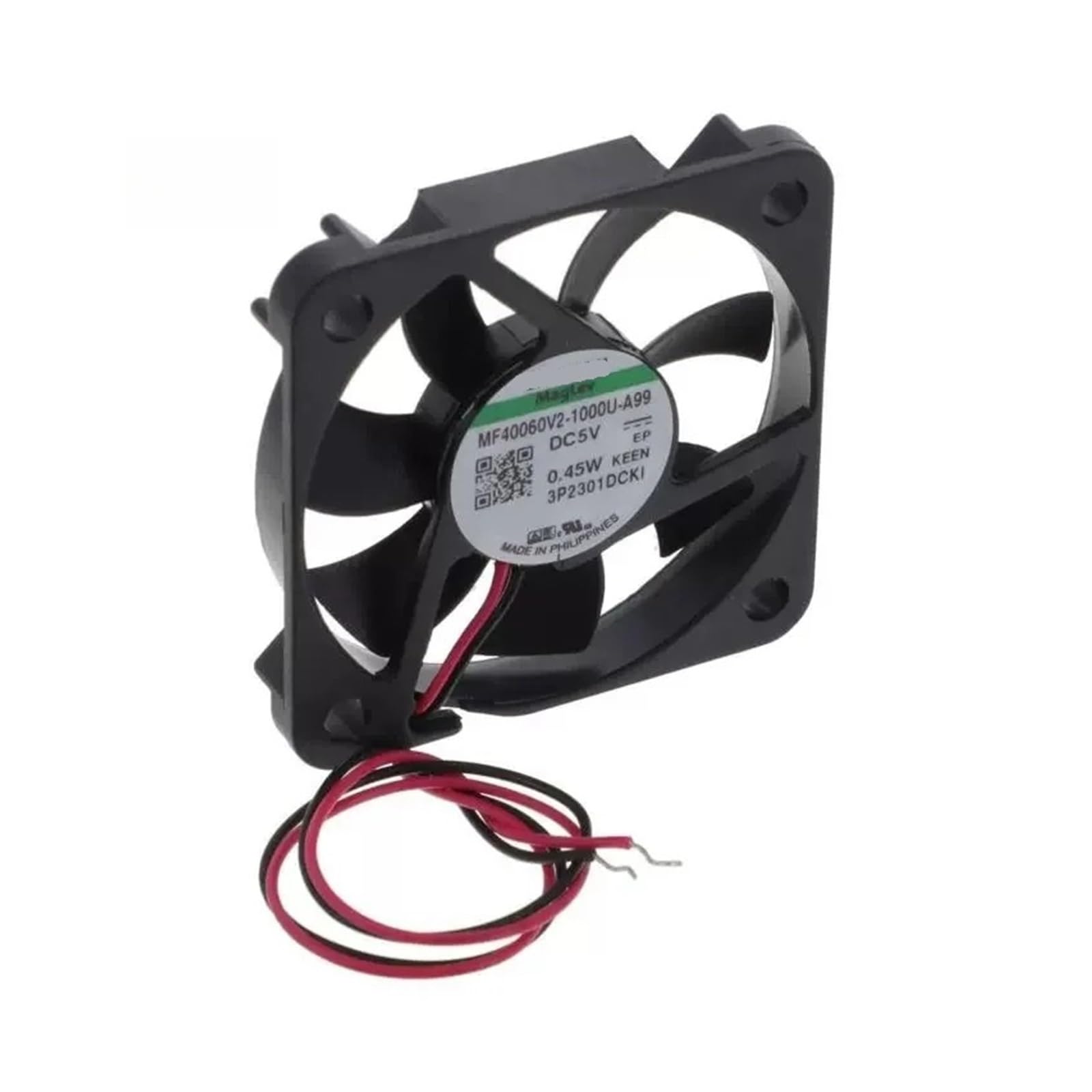 UITGVDQAT MF40060V2-1000C-A99 MF40060V2-1000U-A99 Cooling Fan 5VDC 0.45W 40x40x6mm 2-Wire(EF92251S1-1000C-A99)