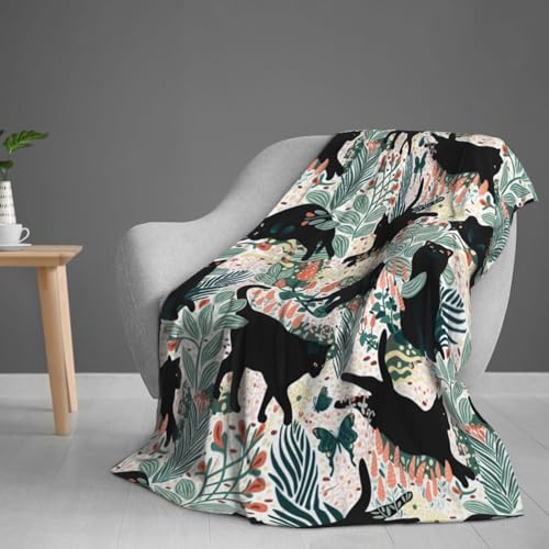 Goldengirls TY-0002 Fleece Throw Blanket For Couch, Sofa, Car, Bed, 60""X50"" Cozy Soft Lightweight Fuzzy Flannel Warm Blanket Suitable For All Seasons thumb #2