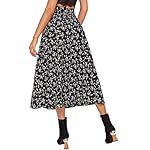 Floerns-Womens-Boho-Floral-High-Waist-Split-A-Line-Midi-Skirt