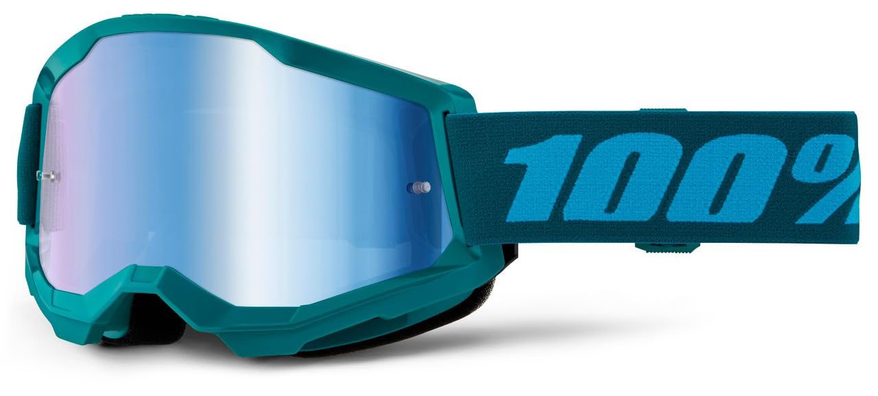 100% Maschera Strata 2 Stone - Lente A Specchio Blu