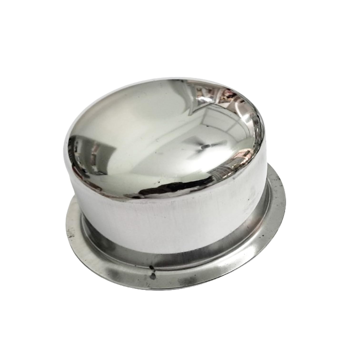 Stainless Steel Mini Bottom Flat Small Serving Bowl tope Curry Pot Coffee Pot Pet Bowl (200ml -2pcs)-image-25