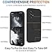 nulala Case Compatible with Samsung Galaxy S21 Ultra, Original Liquid Silicone Magnetic Ring Holder Case, Military Shockproof Protective Cover for Samsung Galaxy S21 Ultra, Black