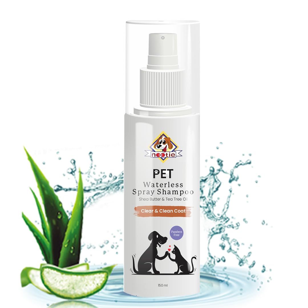 Nootie Pet waterless Spray Shampoo for Dog/Cat, Easy Solution to Freshen Up Their Coat Without The Need for A Full Bath, Leaving Your Furry Friend Smelling Great and Their Coat Feeling Soft & Clean (B0D35WJ9W1) Amazon Price History, Amazon Price Tracker