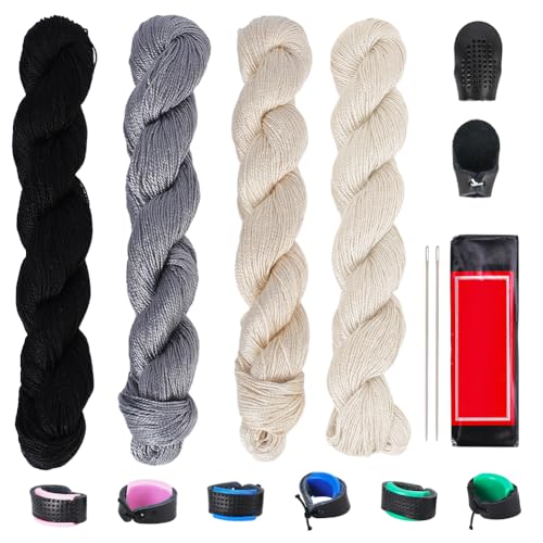 Set multipack Sashiko con hilos y agujas para costura miniatura 1