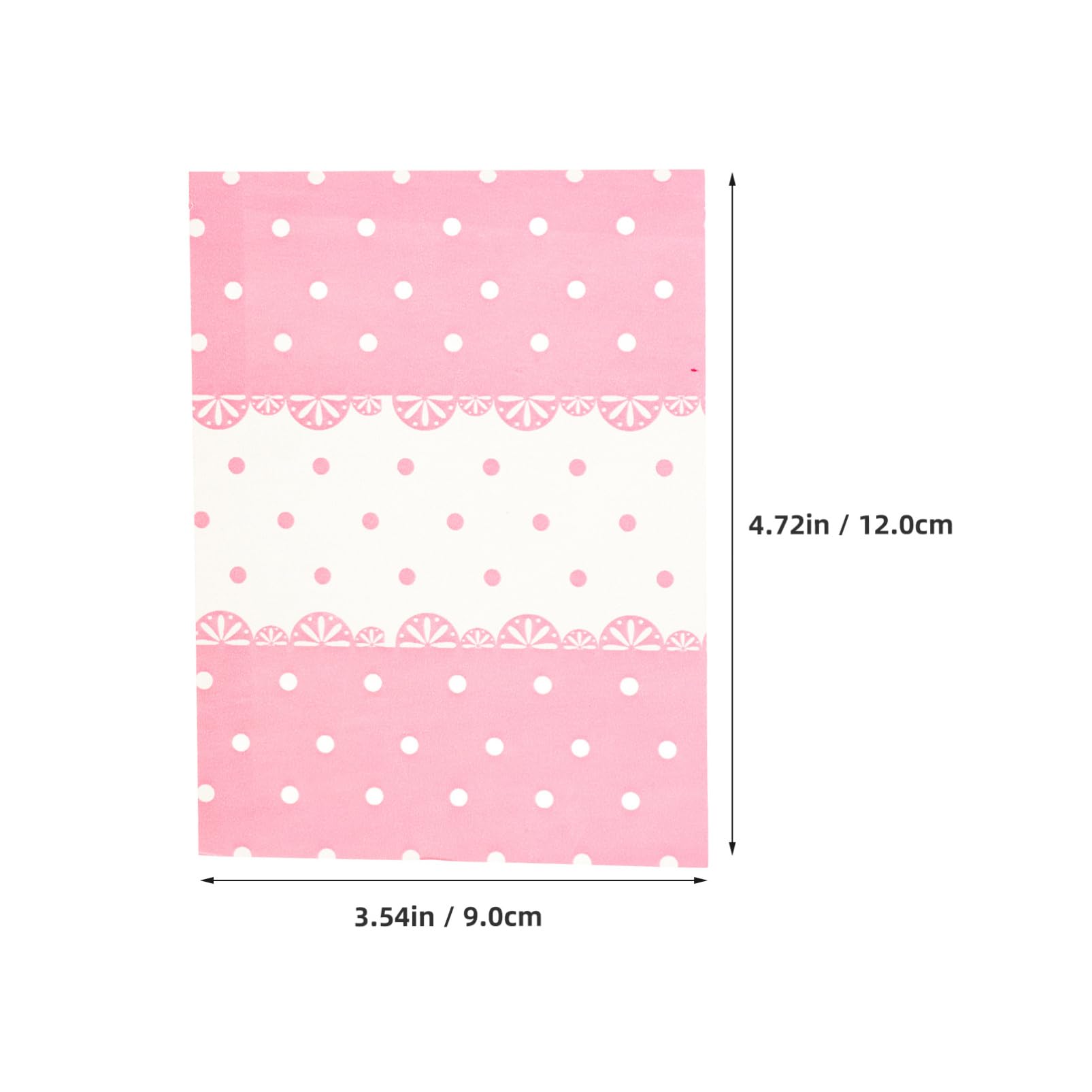 minkissy Stylish Nougat Candy Wrappers 100 Sheets Food-safe Chocolate Wrappers Easy to Wrap Treats Packaging