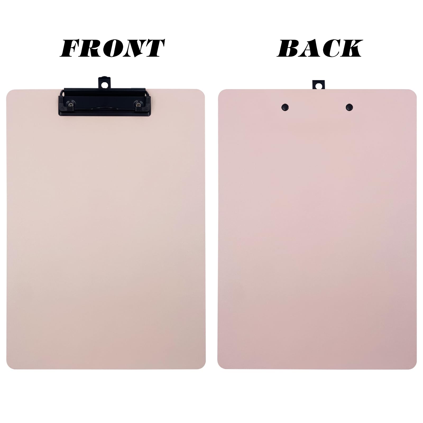 6 Pack Plastic Clipboards,Office Clipboards Standard A4 Letter Size,Colorful Clear Clip Boards With Hangable Low Profile Clip,Clipboard For Classrooms,Offices,Doctor,Nurse,Colored Assorted,Set Of 6 - View #8