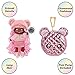 Na! Na! Na! Surprise Glam Series Cali Grizzly Fashion Doll and Metallic Bear Purse, Pink Hair, Cute Fuzzy Hat Outfit & Accessories, 2-in-1 Kids Gift, Toy for Girls and Boys Ages 5 6 7 8+ Years
