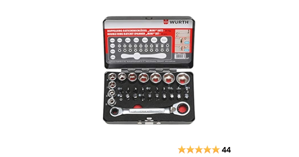 Wurth 096511310 Llave inglesa de trinquete de doble anillo ...