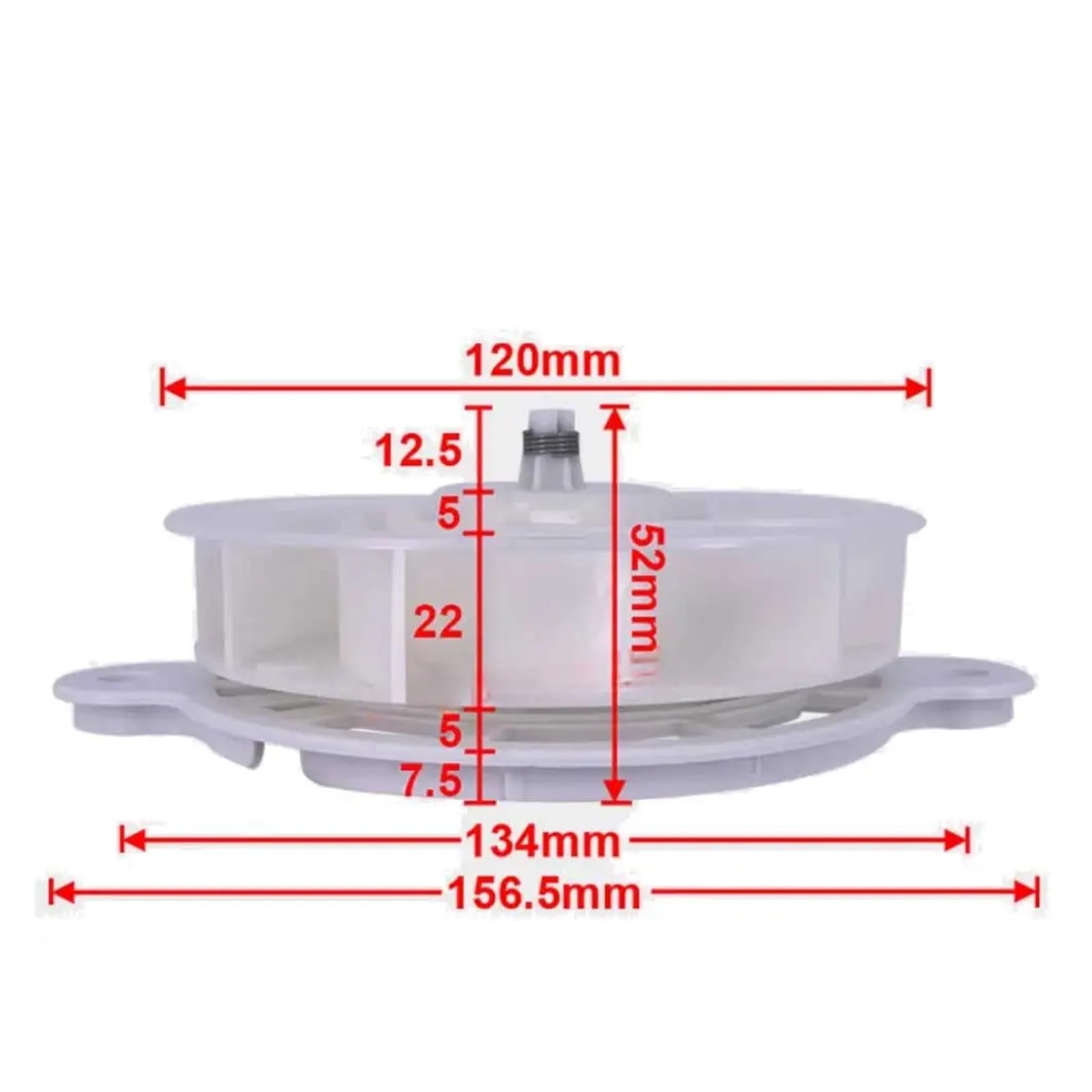 DA31-00345A Motore Del Ventilatore Del Condensatore Del Frigorifero RMF-003ASSA Compatibile Con Il Frigorifero Sostituisci 3954921 AP5948644 DA31-00334