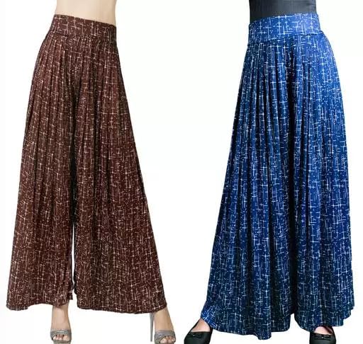 Image of M.M. Textiles Women's Loose Fit Palazzo P01