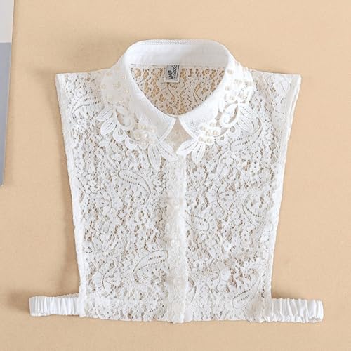 Fake Collar Detachable Dickey Collar Blouse Half Shirtirt False Collar Casual Decor3