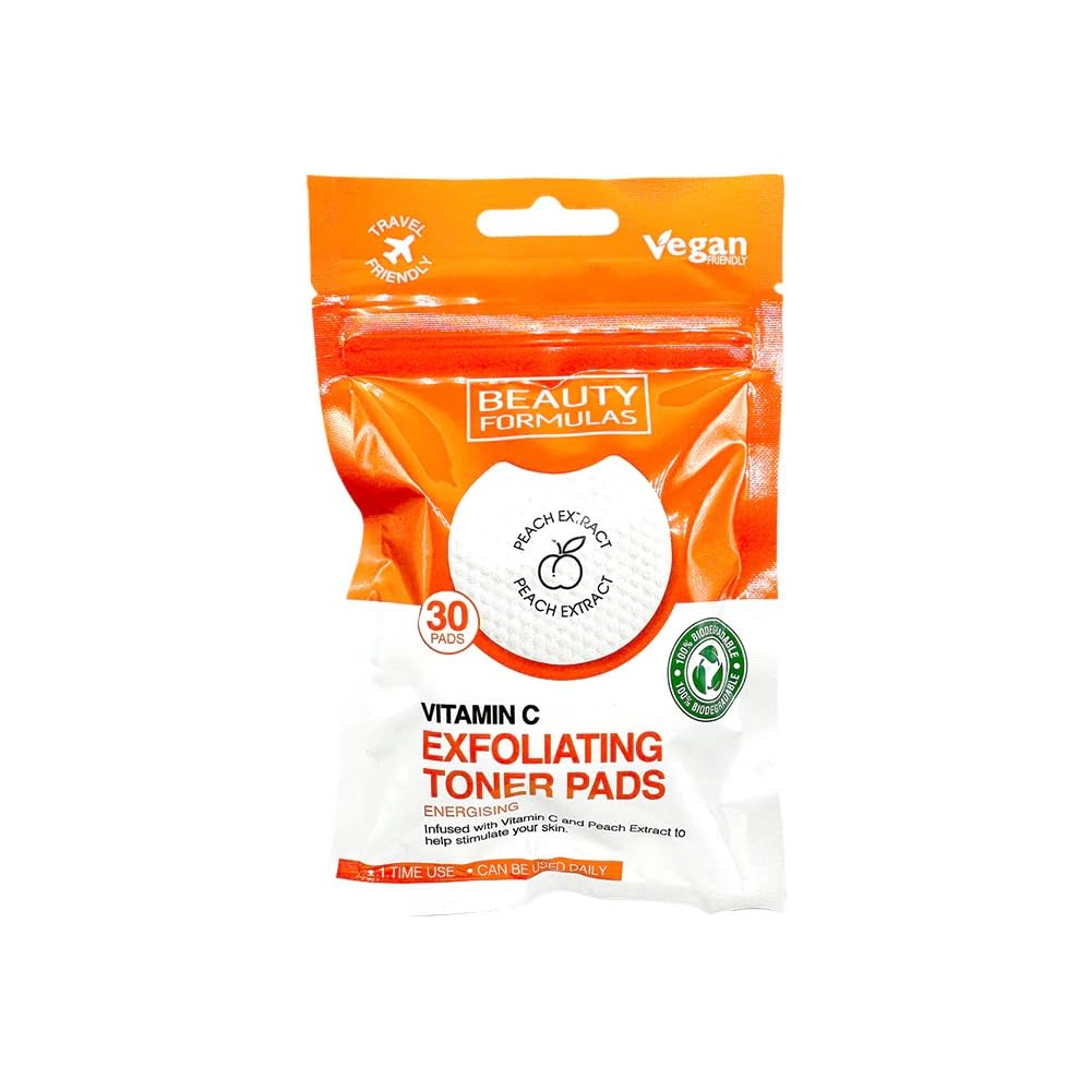 Beauty Formulas Beauty Formulas Exfoliating Toner Pads With for professional use to improve performance in every use with technical detail 30