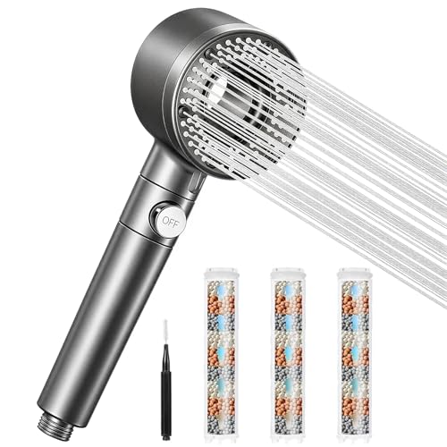 Blendura Pommeau de douche avec Filtre Economie Deau, Douchette Douche avec 5...