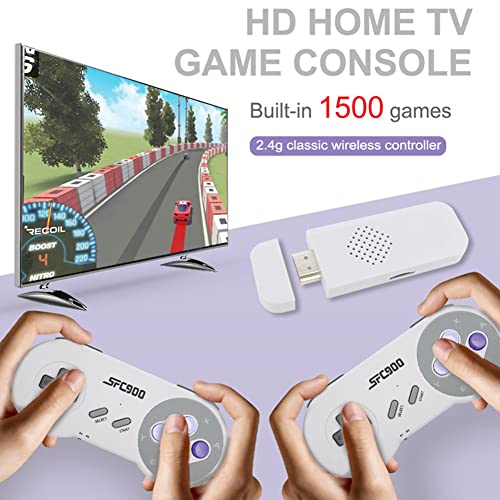 sikiwind SF900 Handheld Game Player 4700 Games Gaming Gamepads compatível com HDMI 2.4G Wireless Dua