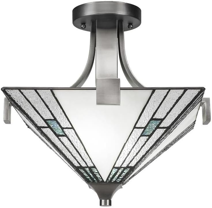 Apollo 2 Light Semi-Flush in Graphite (579-GP-641)