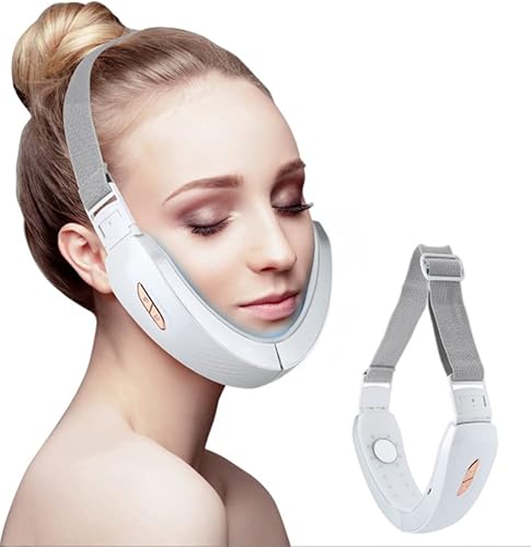 Beauty Face Slimming Instrument Control Remoto Elevador y Reafirmante Dispositivo de Belleza Cara en V, Blanco