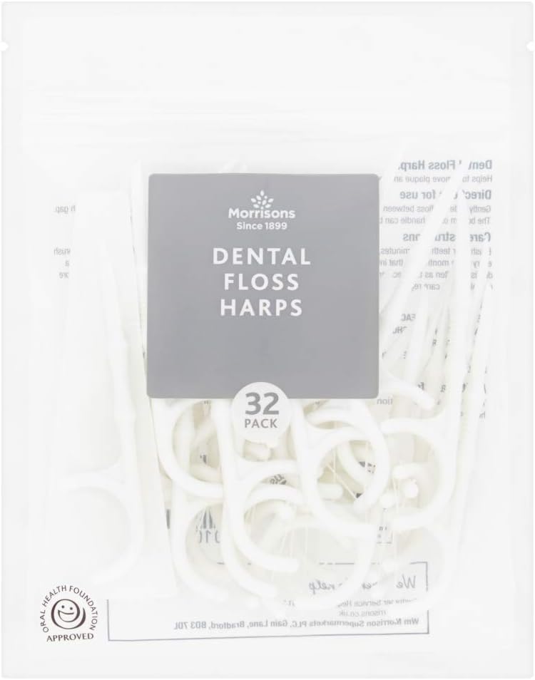 Morrisons Floss Harps 32 pack Amazon.co.uk Health & Personal Care