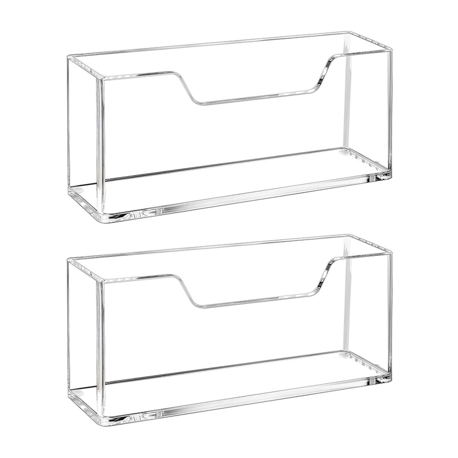 FACAILUO Acrylic Napkin Holder for Dining Room Kitchen Counter Modern Paper Napkin Storage Holder