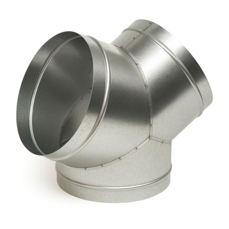 Connecteur Y 125 mm métal Weedness de ventilation conduit extracteur et filtre charbon