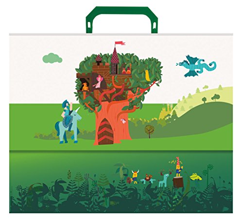 Preisvergleich Produktbild Edima School Kits Aktenkoffer, Design Schloss im Baum