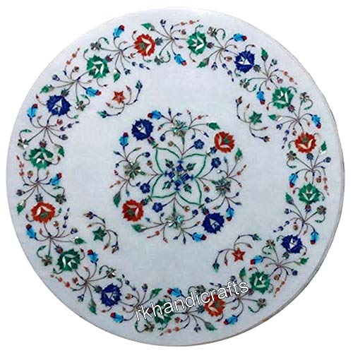 Semi Precious Stones Inlay Work Coffee Table Top Round Marble Corner T Semi Precious Stones Inlay Work Coffee Table Top Round Marble Corner T