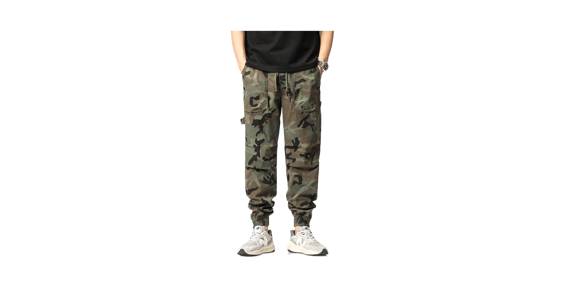 nao-G ballaholic anywherepants camo M Logo Anywhere Pants (dark green) – ballaholicオンラインショップ