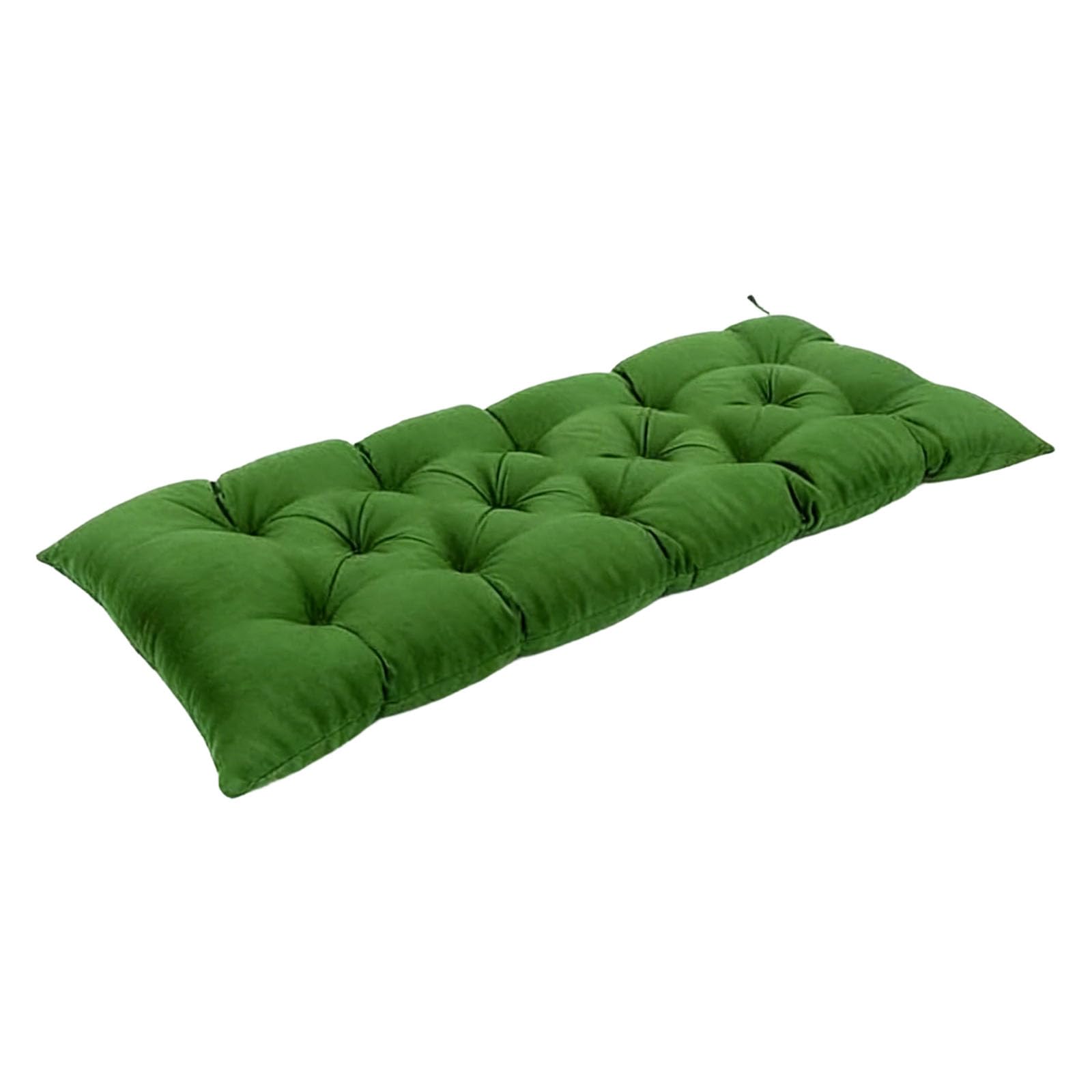 Kaeltsyn Patios Swing Cushion Polyester Fiber Filled with Nonslip Strap for Comfortable Fit Waterproof Swing Seat Pad