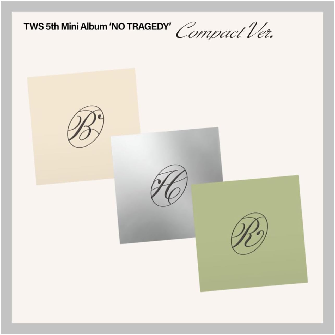 (Standard Set : FINAL MOVE+LOVE GUIDE) TWS NO TRAGEDY 5th Mini Album with Tracking