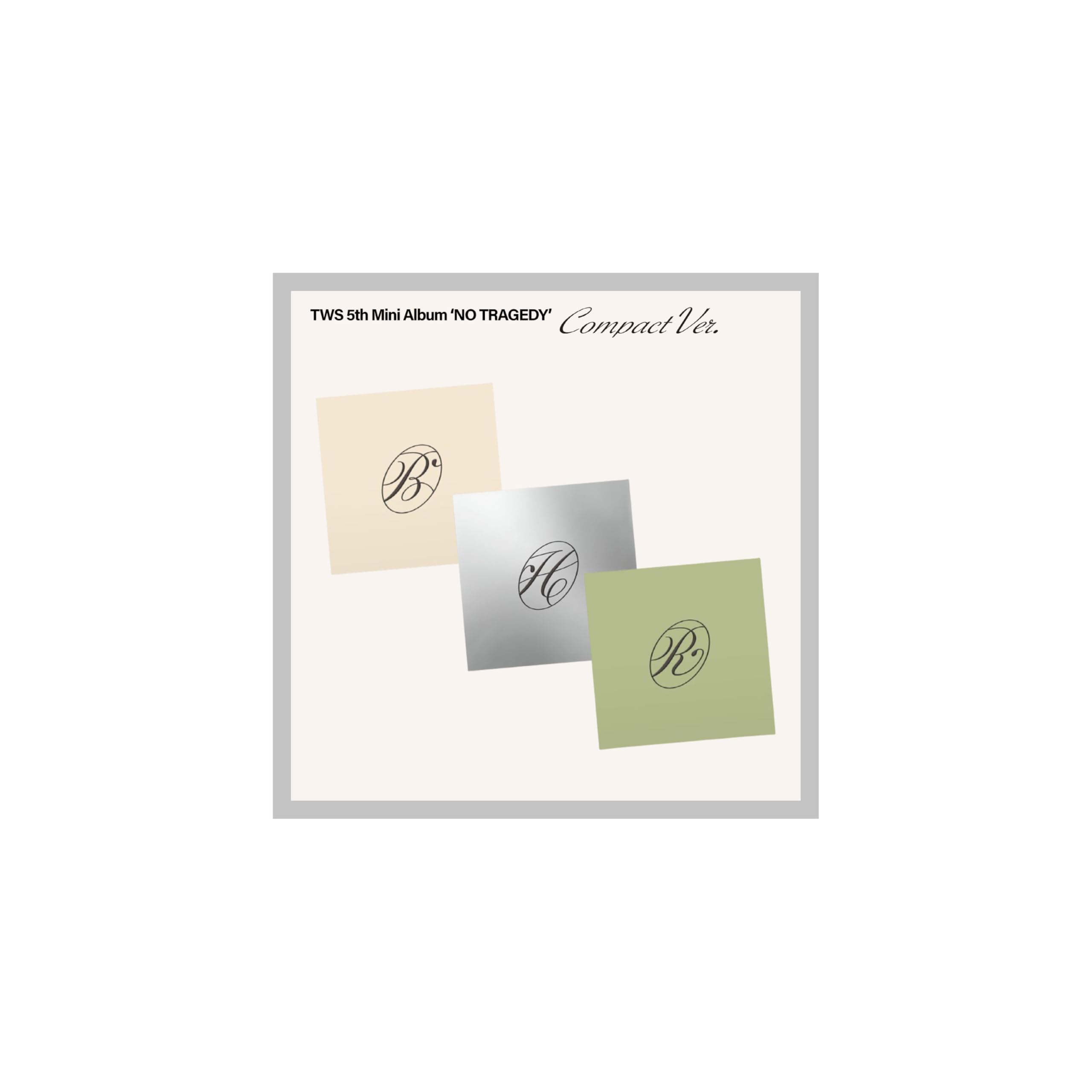 Compact Set : 1BLUSH+1HUSH+1RUSH) TWS NO TRAGEDY 5th Mini Album