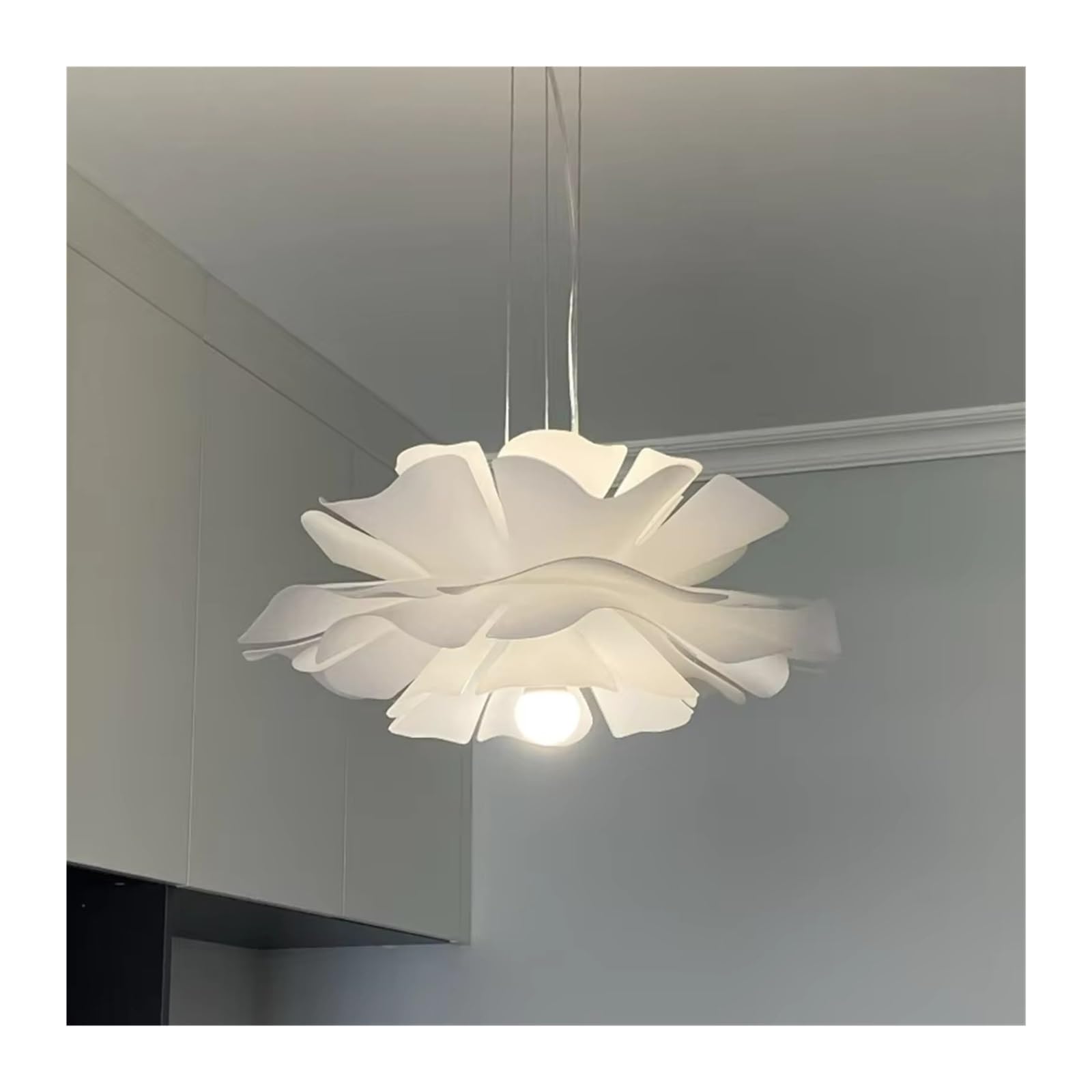 Lampade a Sospensione nordiche a Forma di Fiore in Acrilico per Camera da Letto, Soggiorno, Sala da Pranzo, Decorazione, lampade a Sospensione, lampadari