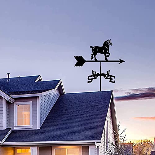 Girouette indicateur de direction du vent avec outils de mesure toit - 7
