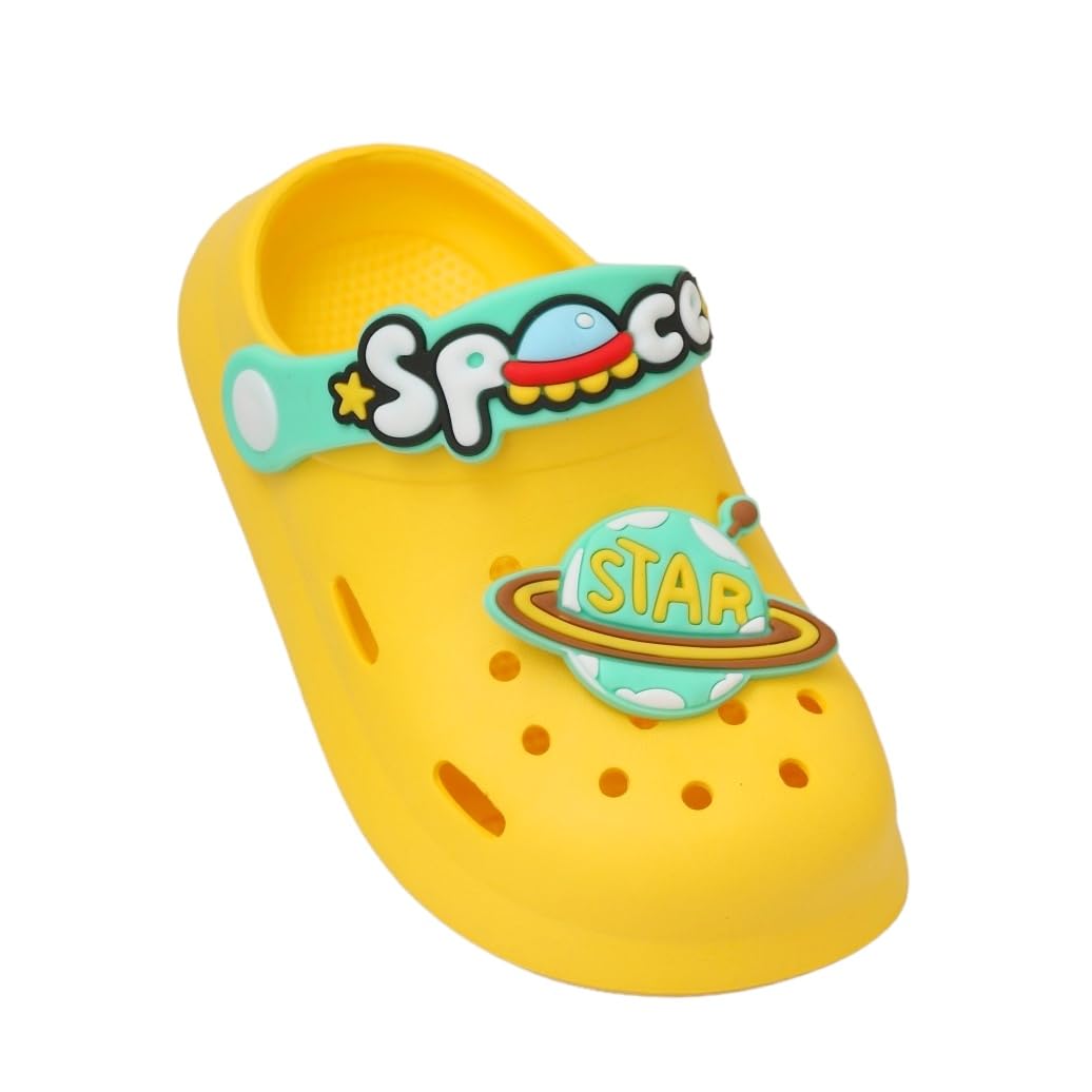Yellow Bee Space Astronaut Clogs for Boys, Yellow, 6C, 2-2.5 Years (B0CDWWN52M) Amazon Price History, Amazon Price Tracker