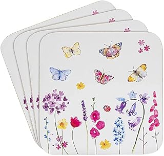 The Leonardo Collection Butterfly Garden - Set of 4 Coasters