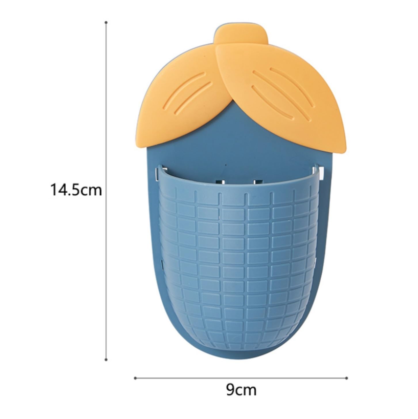 Organizador Cepillos De Dientes Soporte For Cepillo De Dientes, Baño Plástico Montado En La Pared, Sin Necesidad Perforar Agujeros Accesorios De Baño(Grün)