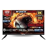 24”INCH HD Ready Android Smart LED TV | WiFi Enabled | Built-in Apps Compatible (YouTube, Netflix, Prime Video) | Screen Mirroring | HDMI, USB Connectivity | Slim & Stylish Design