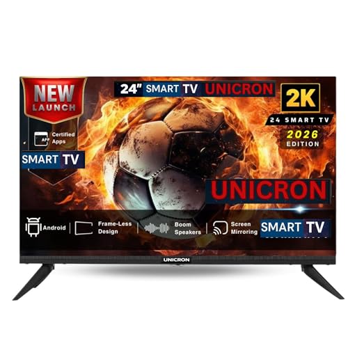 Image of 60 cm (24 Inches) HD Ready Smart LED TV | Android Smart TV | 1GB RAM & 8GB ROM | Built-in Wi-Fi | HDMI & USB