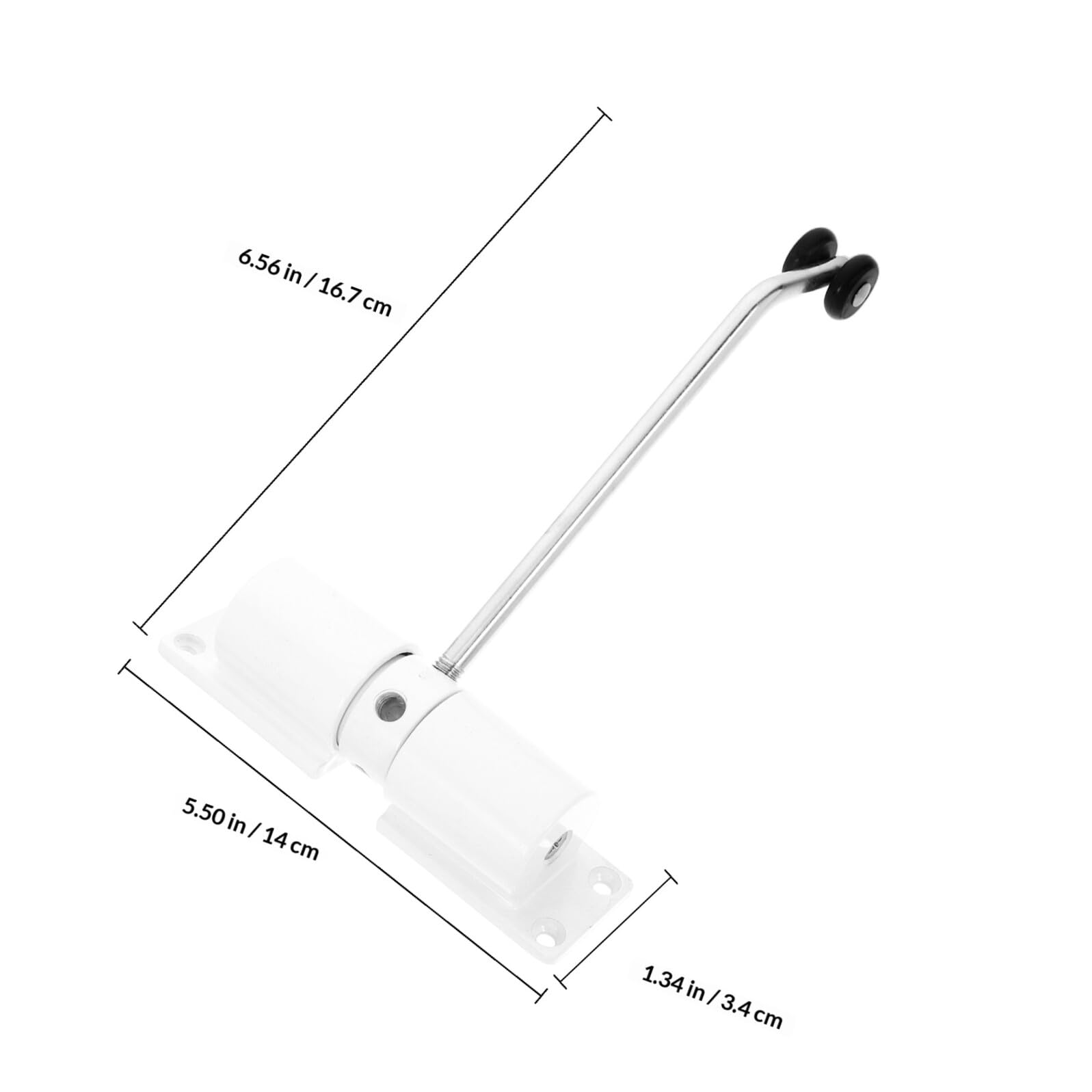 Samozamykacz do drzwi ze stopu aluminium, mechanizm samoczynny, minimalistyczny design, losowy kolor, idealny do użytku domowego i biurowego
