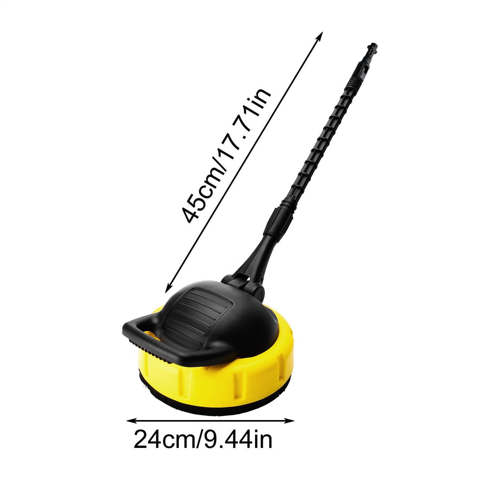 Limpiador De Superficies para Hidrolavadora Fregadora Portátil Multiusos | Limpiador de Patios Multiusos Para Suministros, Calzadas, Patios, Revestimientos, Aceras, Hormigón, Y Ladrillo
