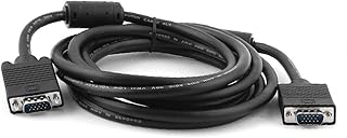 New Lon0167 10Ft Black Featured VGA 15 Pin reliable efficacy Male to Male Monitor Projector Adapter Cable(id:cab 58 6a 324)