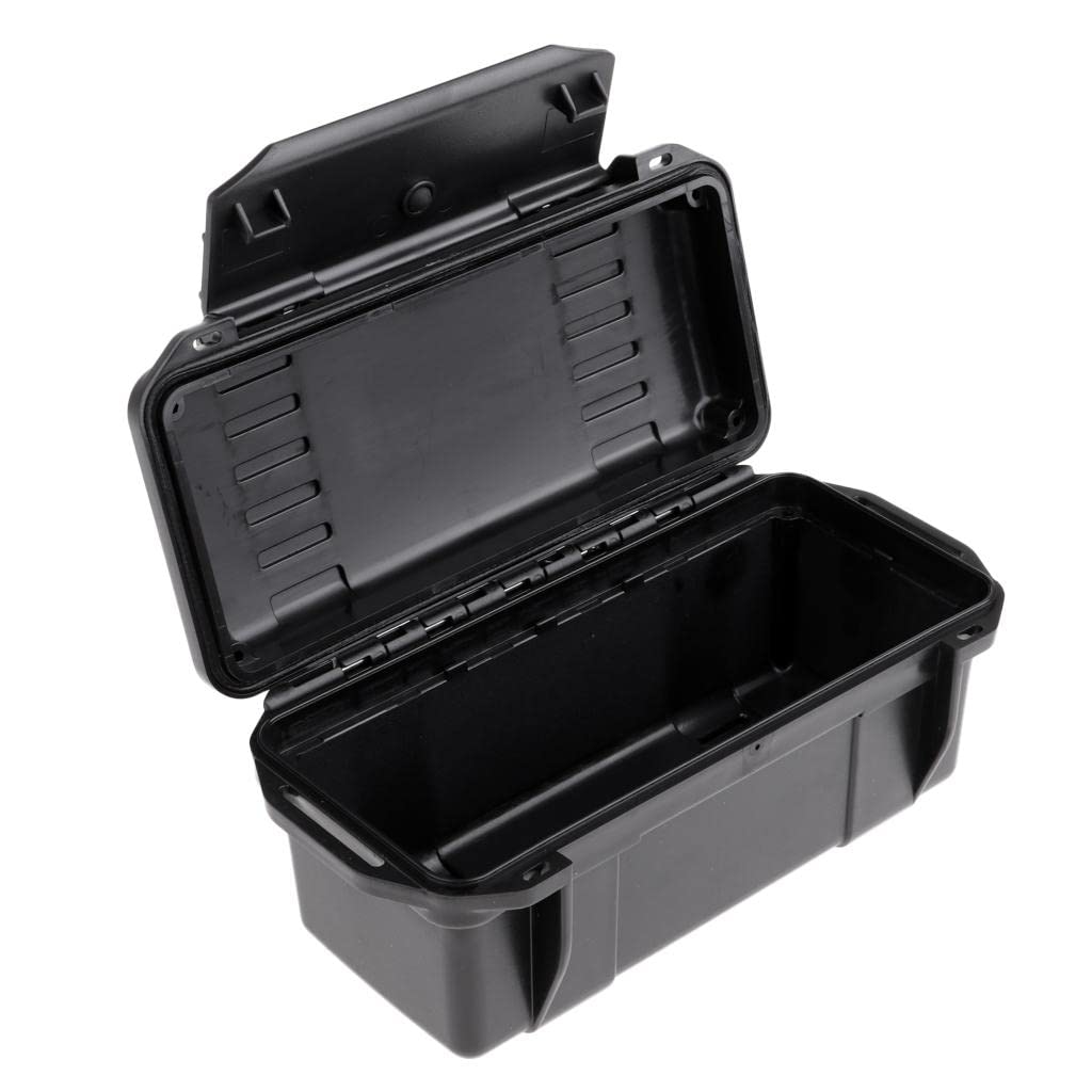 HEAVENGLOW Outdoor Waterproof Shockproof Storage Box Airtight Emergency Dry Box Black-picture-22