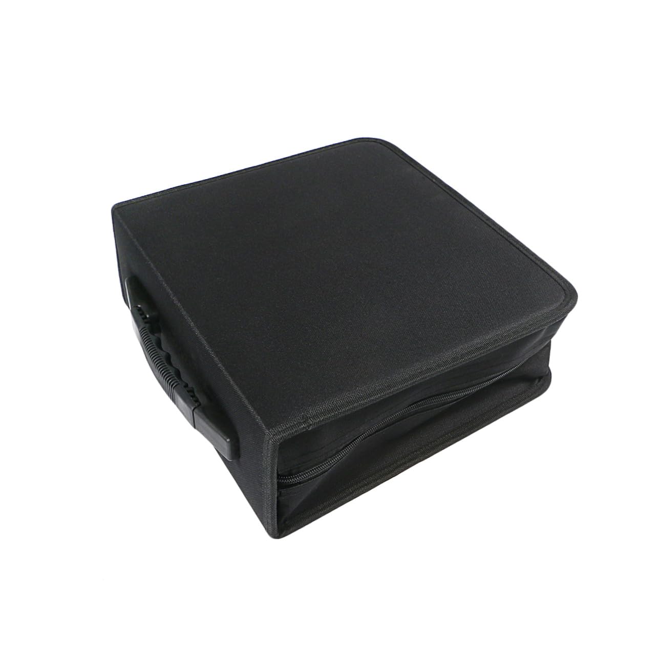 Custodia Organizer per CD Dvd con Zip Capacità Dischi Pagine Portadischi per Viaggio e Casa Protezione Sicura e Facile da Trasportare