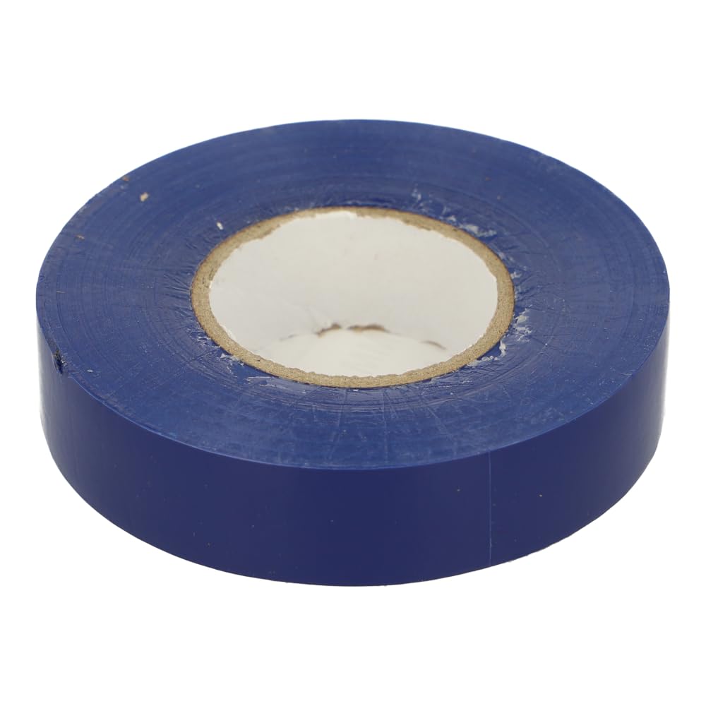 PVC19X33BLUE | TT PVC ELECTRICAL INSULATION TAPE RUBBER ADHESIVE 19MM X 33M BLUE