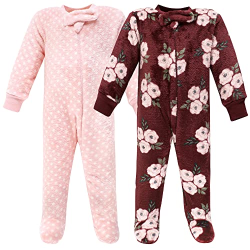 Image of Hudson Baby Baby Girls' Plush Sleep and Play