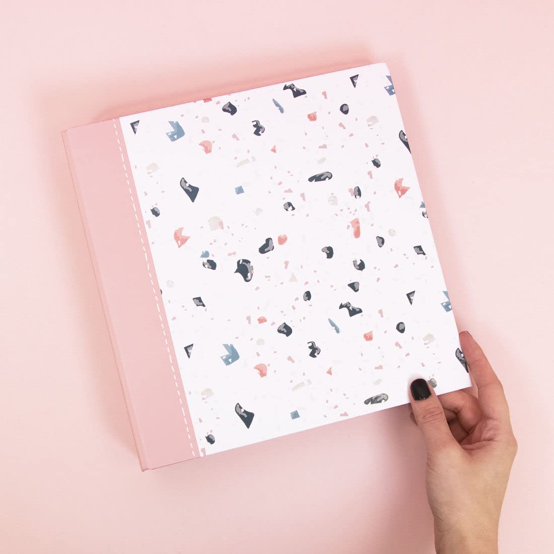 Craftelier - Cardboard Album with Terracotta, Pink, Medium - Image 2