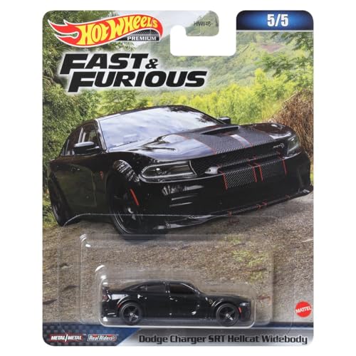 Hot Wheels Fast & Furious Set 5 Autos 1:64 miniatura 6