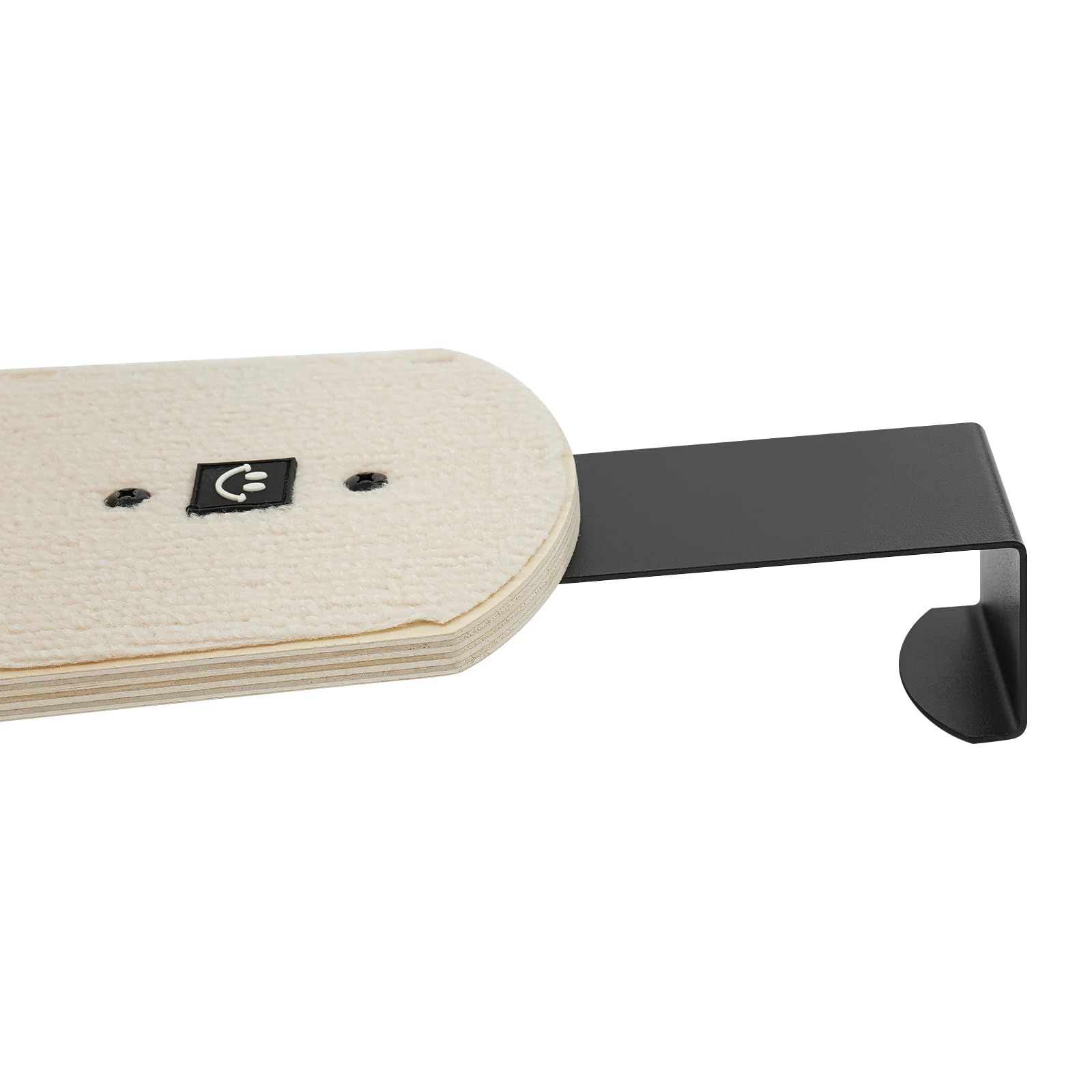 Tiragraffi per porta a 4 piani con tiragraffi di attività per la casa, per gatti e gatti, con cuscino fino a 20 kg, per porte da 40 – 45 mm, salvaspazio