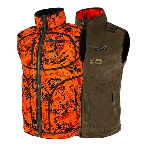 Image of Rondane Orange Reversible Hunting Vest for Men