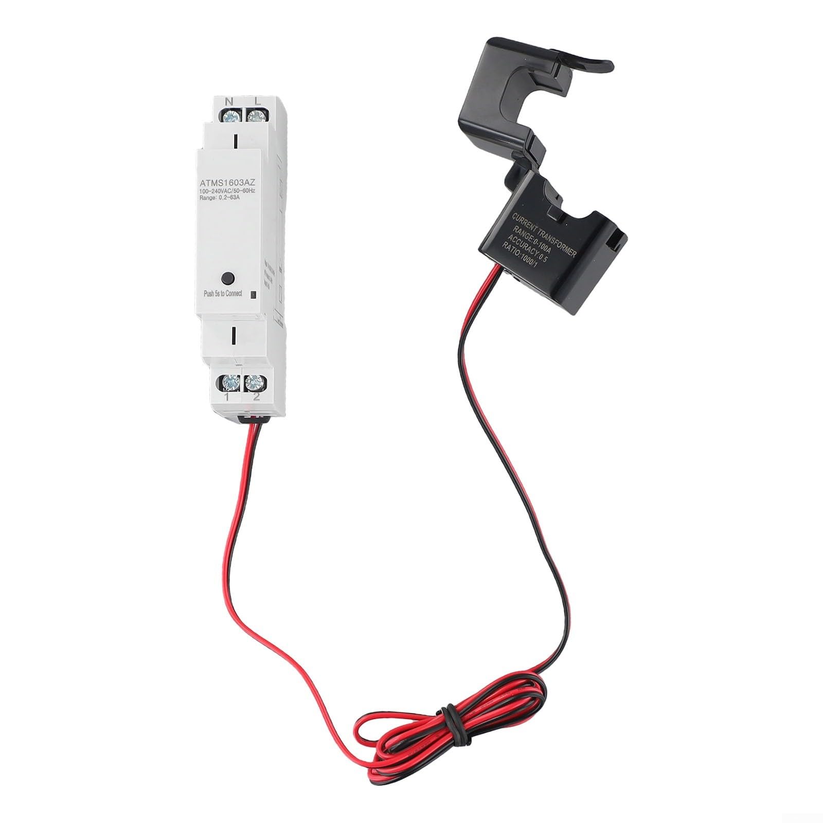 Compteur Zigbee rail DIN pince CT pour réduire votre facture électricité